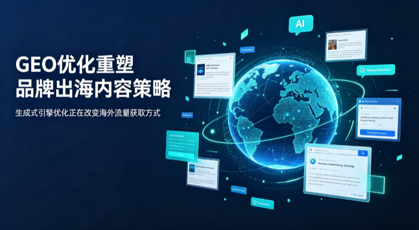 马塘区AI 时代 GEO 兴起，品牌出海内容策略迎来重大调整